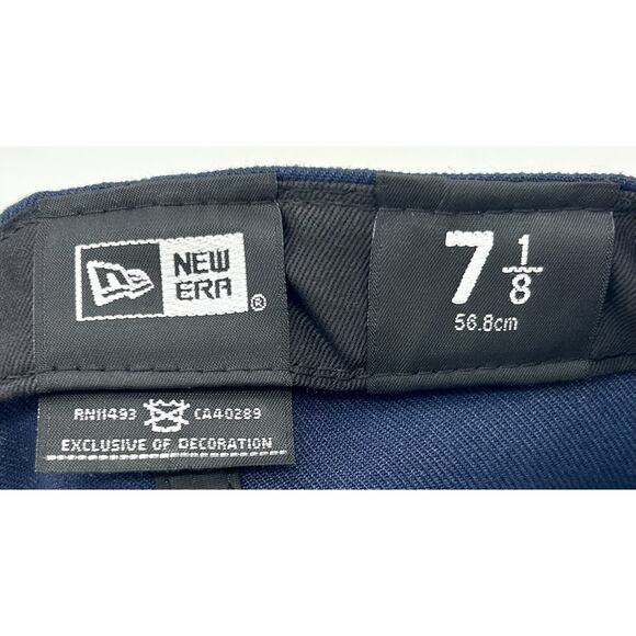 New Era Cleveland Cavaliers Cavs NBA 59Fifty Fitted 2 Tone Hat Cap Sz 7 1/8 NWT - Picture 12 of 12